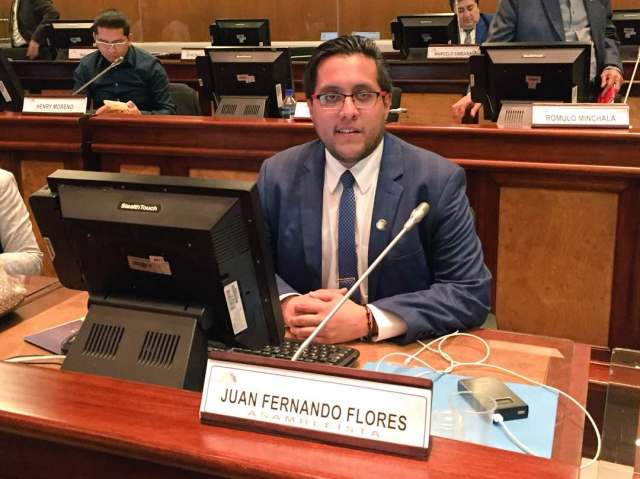 Defensor de los derechos humanos (DDHH) Juan Fernando Flores. Foto: Prensa