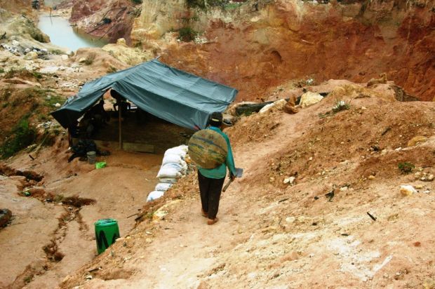 En menos de un mes se han dado dos enfrentamientos en minas de Guasipati por la presunta incursión del ELN | Foto: El Correo del Caroní