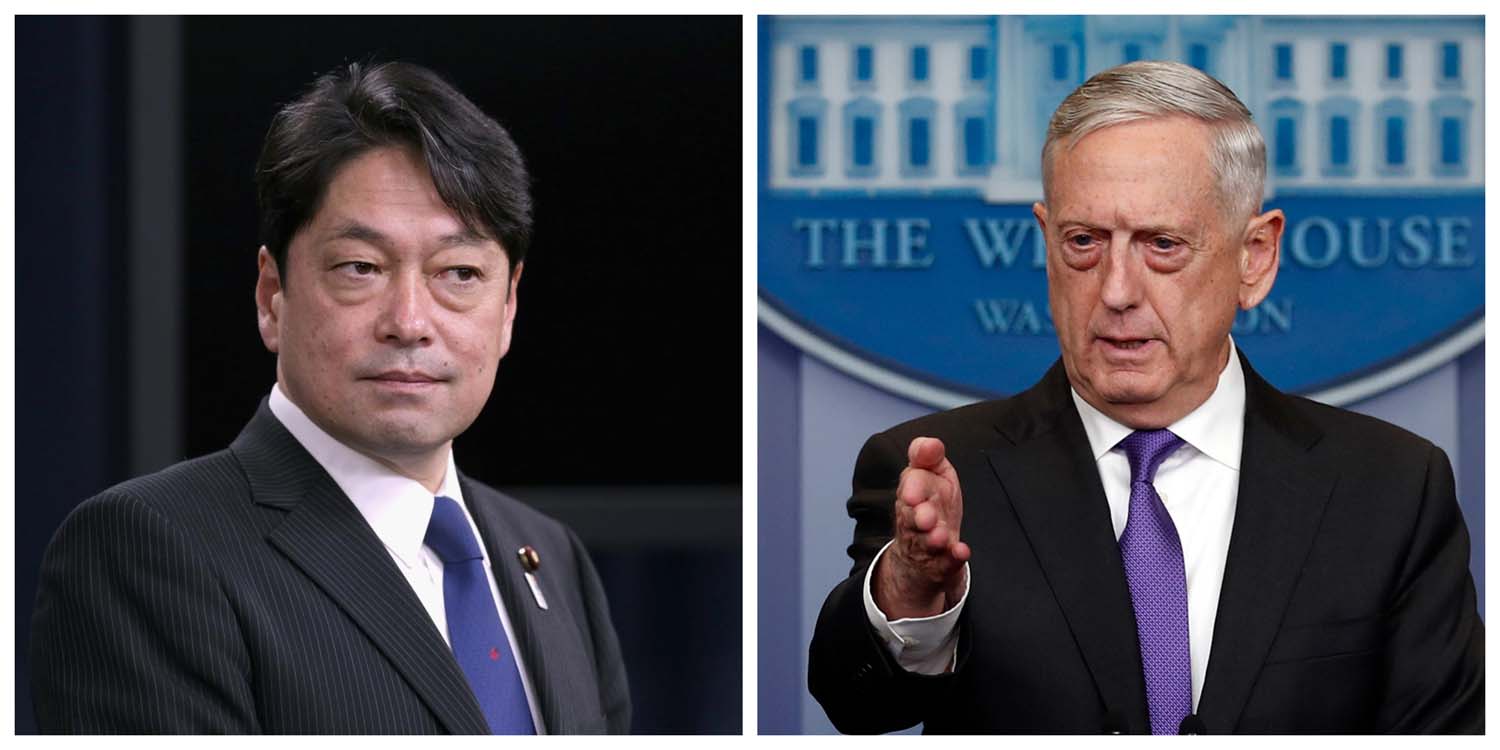 Ministros de Defensa de Japón y EEUU discutirán la presión a Corea del Norte
