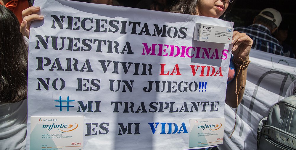 Cinco mil venezolanos esperan un trasplante en el país desde hace un año