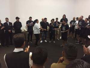 Enorme gesto: Plantel del Corinthians donó 3000 dólares a empleados de hotel en Lara (Fotos y video)