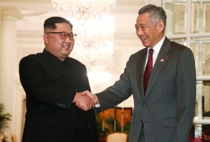 Kim Jong Un llega a Singapur para la cumbre histórica con Trump