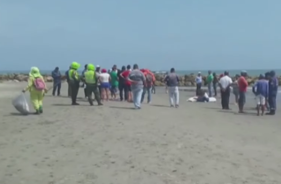 Rescatan cuerpo de un venezolano en una playa de Cartagena