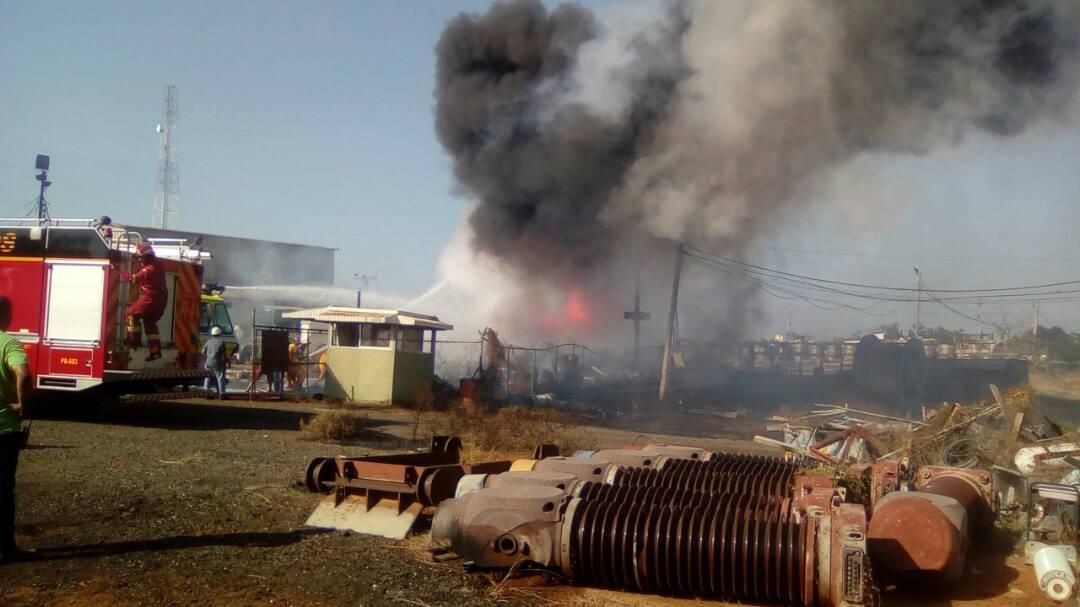 ¡Sin sorpresas! Secretario de Gobierno del Zulia: Incendio en subestación de Caujarito fue un sabotaje