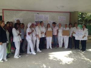 Enfermeras venezolanas evalúan marchar a la Defensoría del Pueblo para exigir mejoras salarios