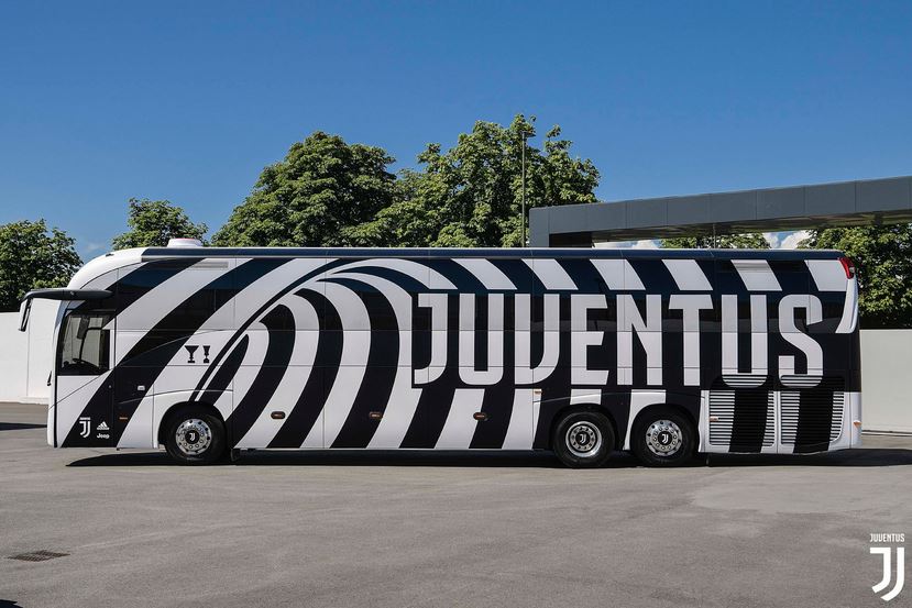 Juventus cuenta con un bus cinco estrellas para pasear a Cristiano Ronaldo (Fotos)