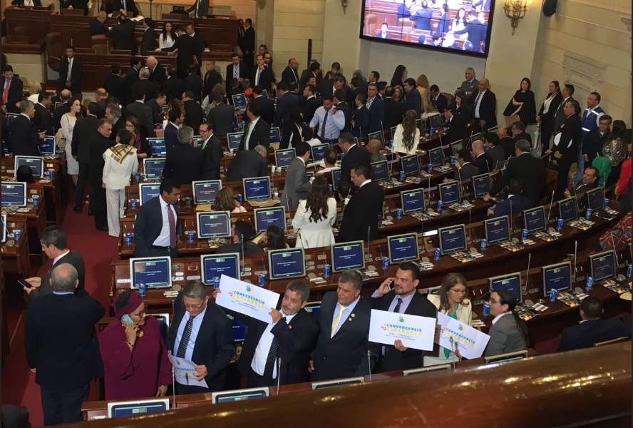 Santos instala nuevo Congreso de Colombia  2018 – 2022