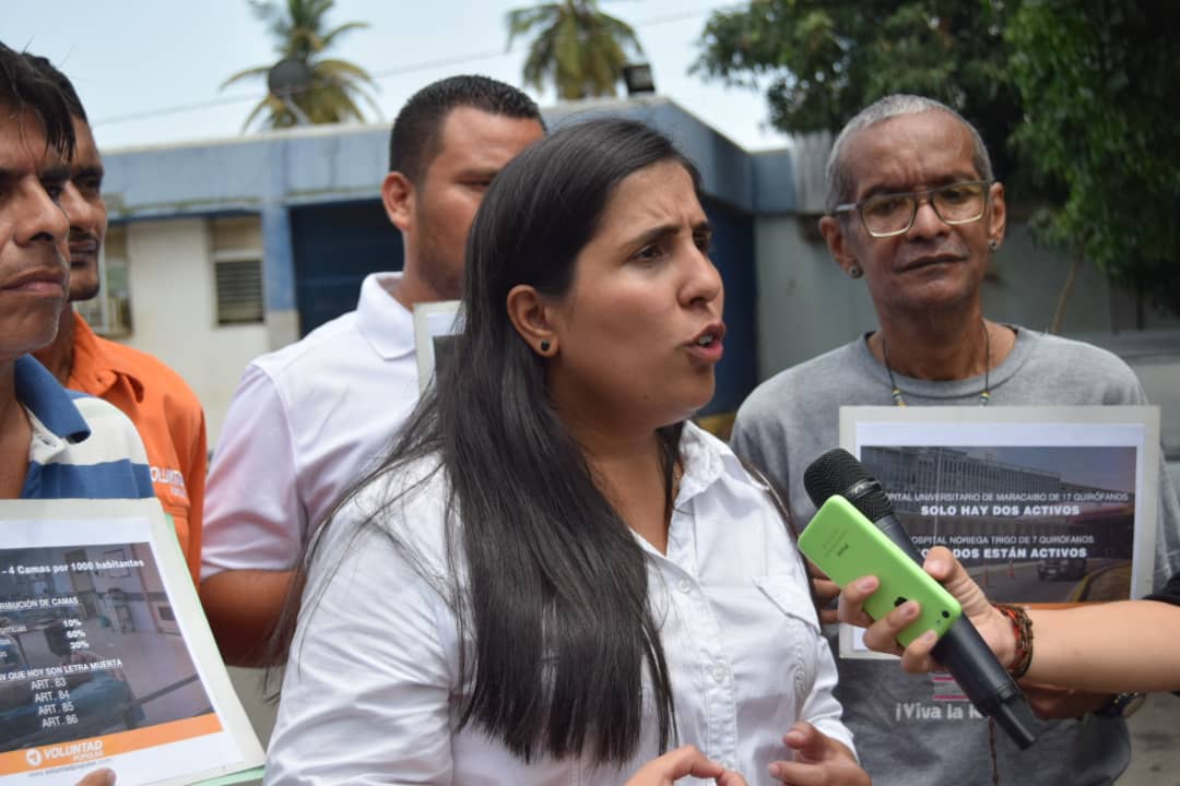 Desiree Barboza: “Maduro asesina la salud en Venezuela”