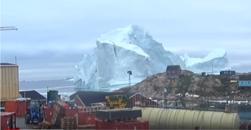 El iceberg a la deriva en Groenlandia puede causar un tsunami (video)