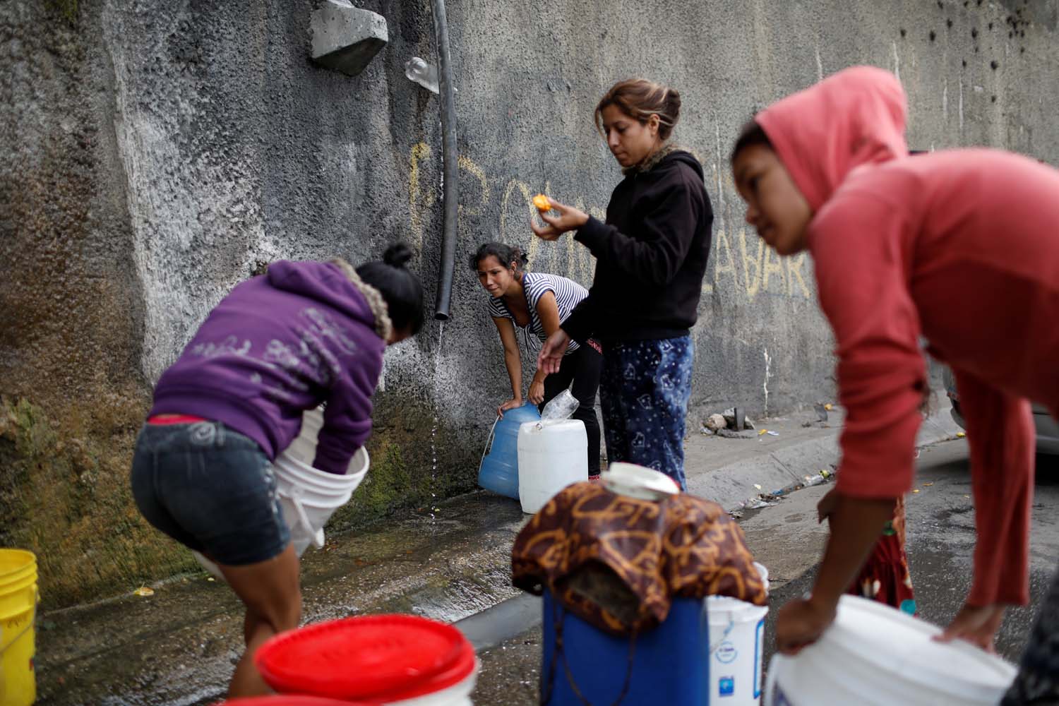 En Caracas, solo el 10% de los habitantes tienen acceso al agua todos los días