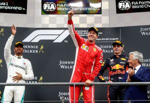 Vettel impone la ley del Ferrari en el GP de Bélgica