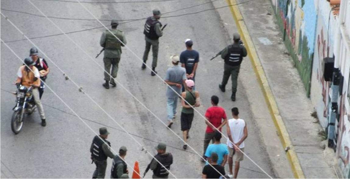 GNB detuvo a varios manifestantes en la carretera Panamericana #17Ago