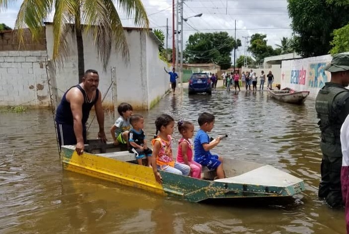 Realizan una recolecta para los afectados de las inundaciones en Bolívar, Apure y Amazonas #31Ago