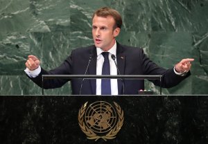 Macron desde la ONU llama al diálogo y al multilateralismo para afrontar la crisis iraní