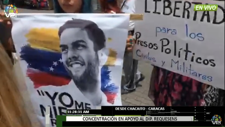 Realizaron un caminata para exigir la libertad de Juan Requesens #22Sep (video)