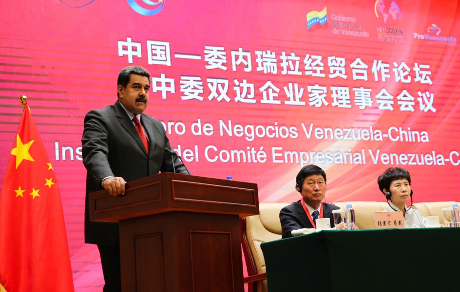 Maduro pide a los inversores chinos que crean en Venezuela