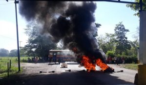Varios días de protesta en Boca de Grita, Táchira, por desaparición de comerciante