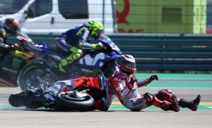El impactante accidente de Jorge Lorenzo en la práctica del Gran Premio de Tailandia en MotoGP (Video)