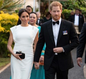 El príncipe Harry y Meghan Markle visitan Tonga