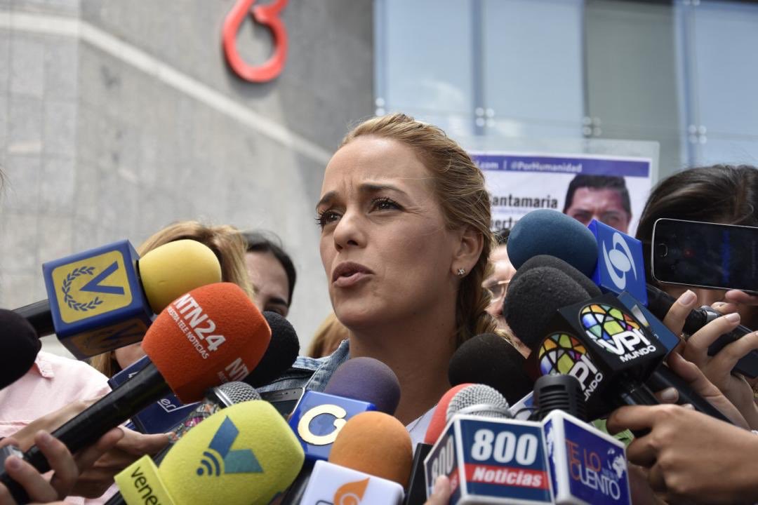 Lilian Tintori pide a Bachelet constatar estado de presos políticos en el país