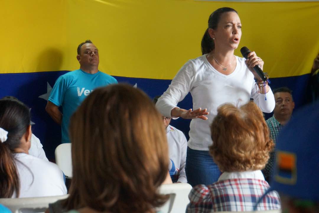 María Corina desde Cojedes: Hoy Venezuela tiene una dirección política resteada con el quiebre