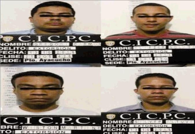 Detenidos cuatro funcionarios del Cicpc por extorsión en Anzoátegui