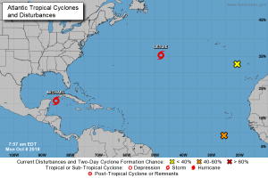 Tormenta Michael impactaría en Florida como huracán a mitad de semana