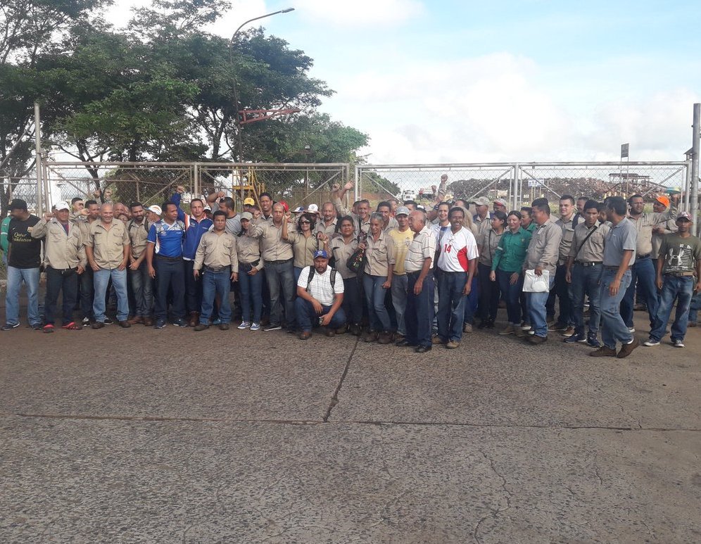 Trabajadores de Guayana protestan en exigencia de salarios dignos #18Oct (Video + Fotos)