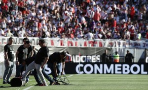 Suspendido partido de la Copa Final Libertadores por hechos de violencia