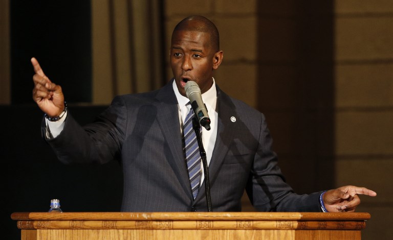 Demócrata Gillum reconoce el triunfo del republicano DeSantis en las elecciones para ser gobernador de Florida