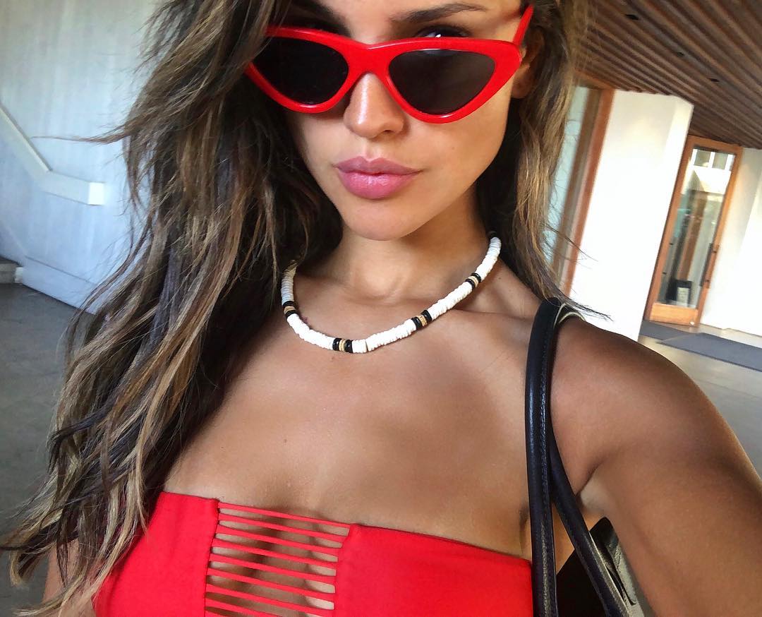 La atrevida foto con la que Eiza González enfrentó el calor desde su cuarentena en Los Ángeles