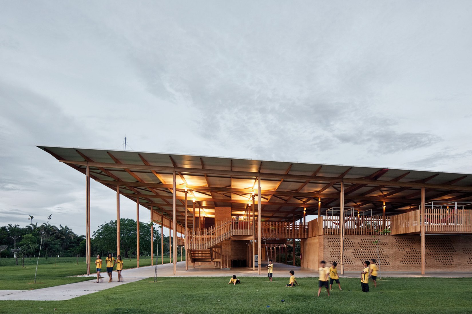 Así luce “Ciudad de los niños”, la escuela rural elegida mejor edificio nuevo del mundo (Fotos)