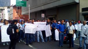 Trabajadores universitarios trancaron el centro de Caracas exigiendo mejoras salariales #5Nov