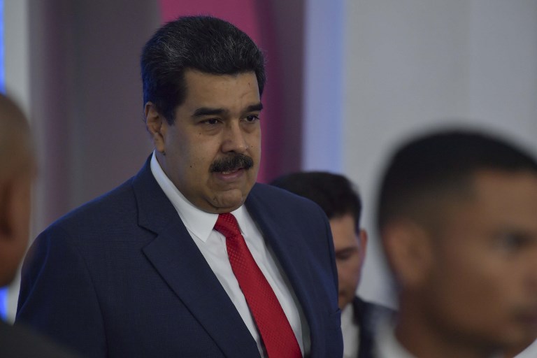 Maduro espera la intervención divina para salir de la crisis en 2019