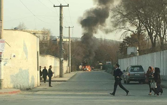 Dos heridos tras atentado con coche bomba contra un ministerio en Afganistán