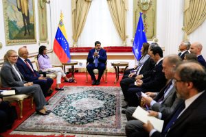 Maduro se reunió en Miraflores con embajadores Europeos