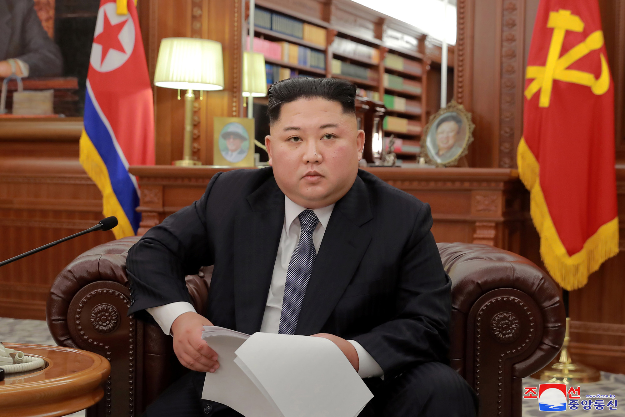 Kim Jong Un envía un aviso a EEUU con la puesta en escena de un nuevo submarino