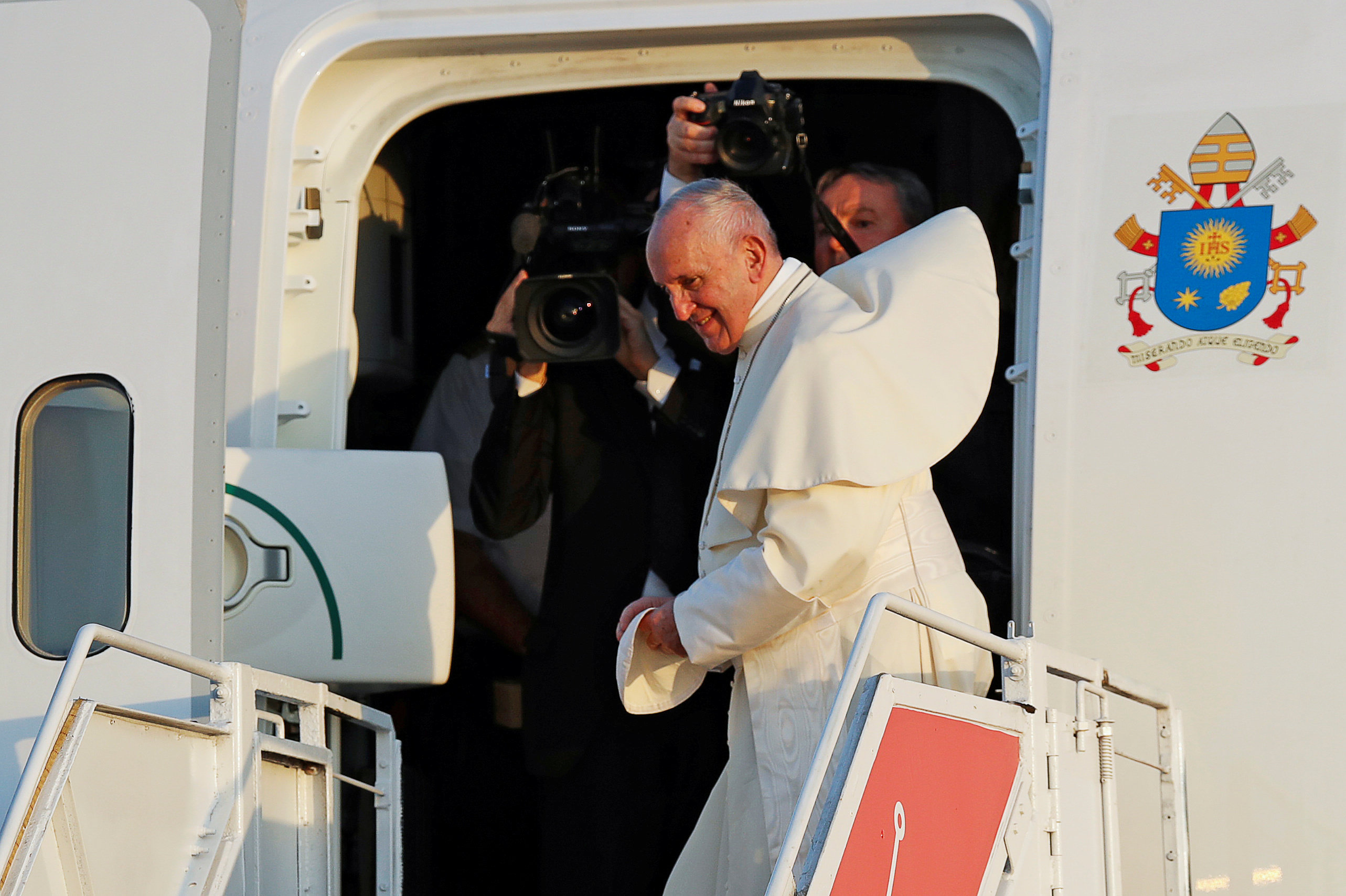 El papa Francisco regresó al Vaticano tras su viaje a Panamá