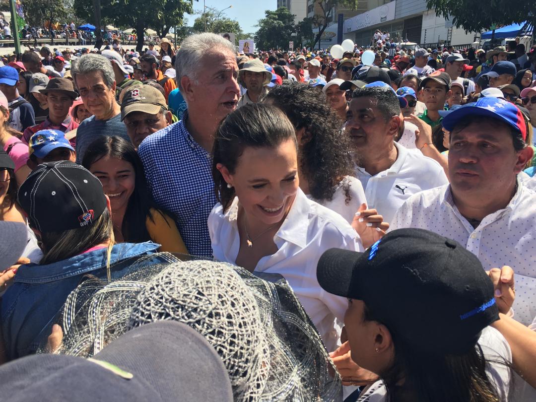 María Corina desde la Divina Pastora: Hoy debemos mantenernos alineados y firmes en la ruta del coraje