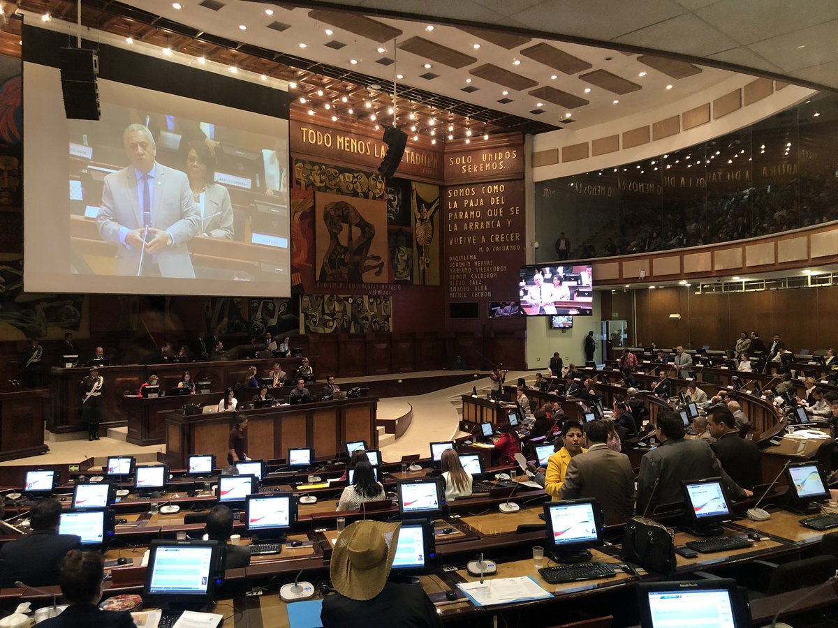 Asamblea Nacional ecuatoriana no reconocerá al régimen de Maduro por ilegítimo
