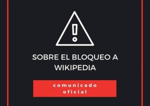 Wikipedia insta a las autoridades a restablecer el libre acceso en Venezuela (comunicado)