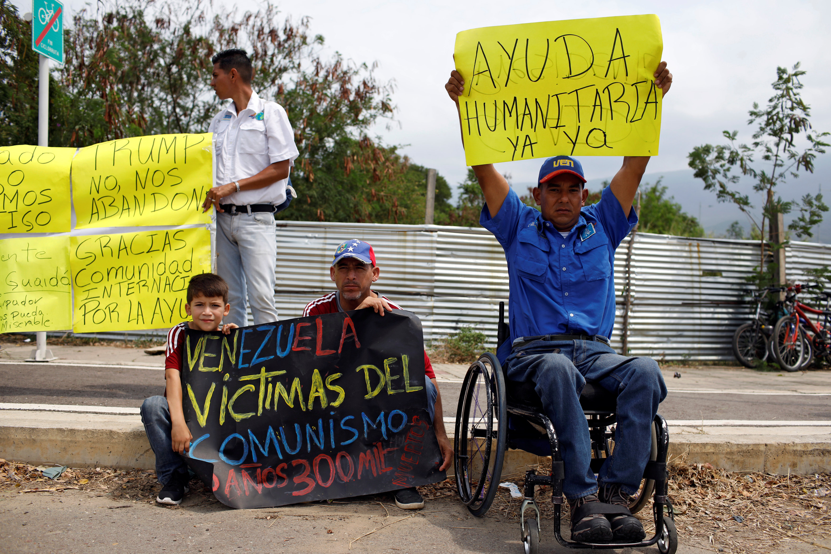 Gobernador de Puerto Rico desconoce dónde está la ayuda humanitaria para Venezuela