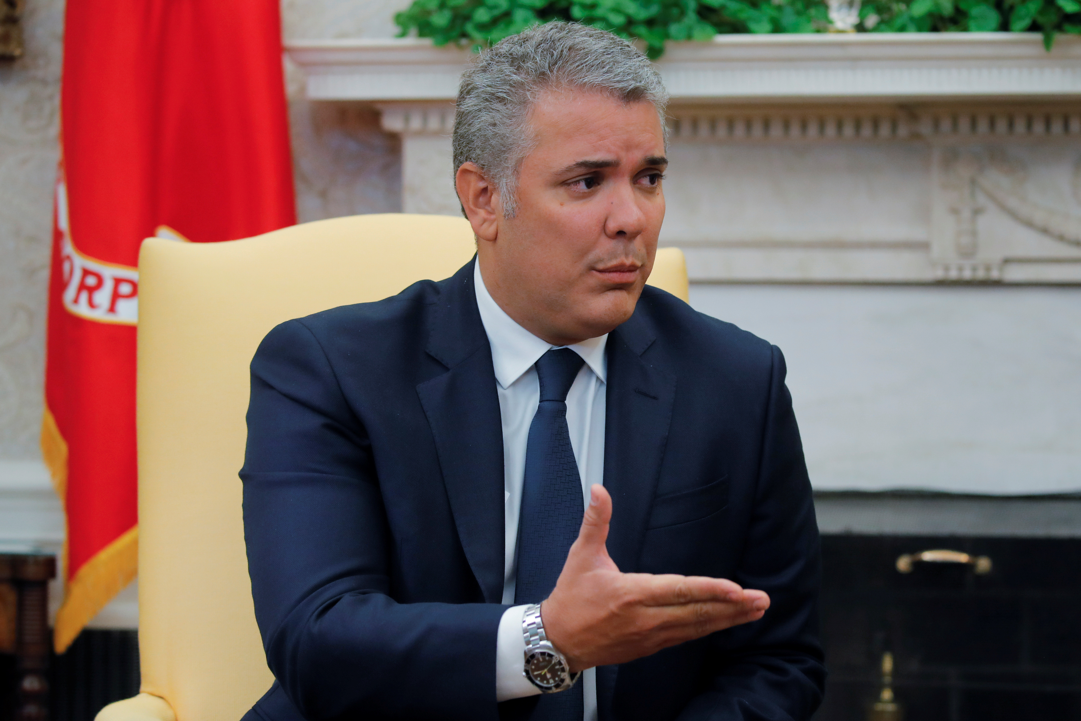 Duque recomienda a la OEA invitar a militares venezolanos a reconocer a Guaidó