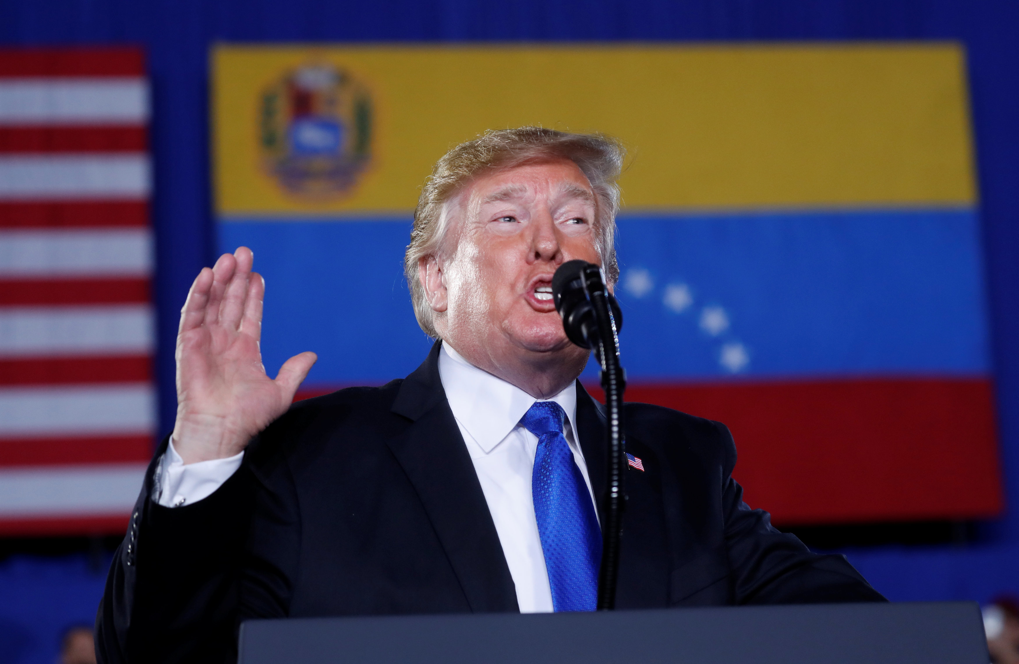 Trump: Los días del socialismo están contados, no sólo en Venezuela, sino en Cuba y en Nicaragua también