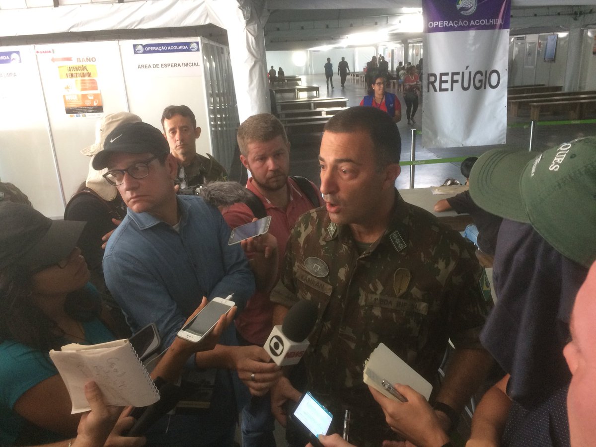 Dos militares venezolanos piden refugio en Brasil