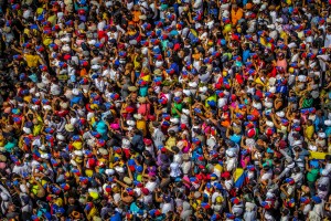 FOTOS panorámicas de la multitudinaria movilización en apoyo a Guaidó #12Feb