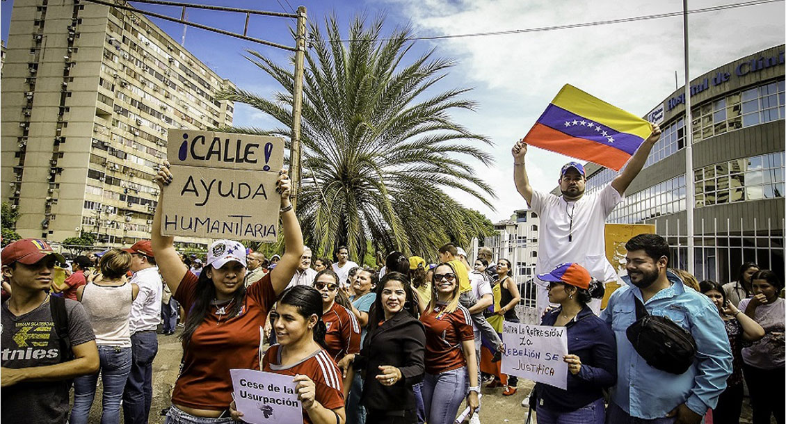 Los venezolanos protestaron 86 veces al día durante enero
