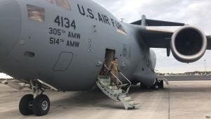 Aviones militares de EEUU rumbo a Cúcuta con ayuda humanitaria para Venezuela
