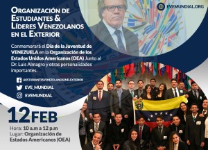 Luis Almagro se reunirá en Washington con estudiantes venezolanos