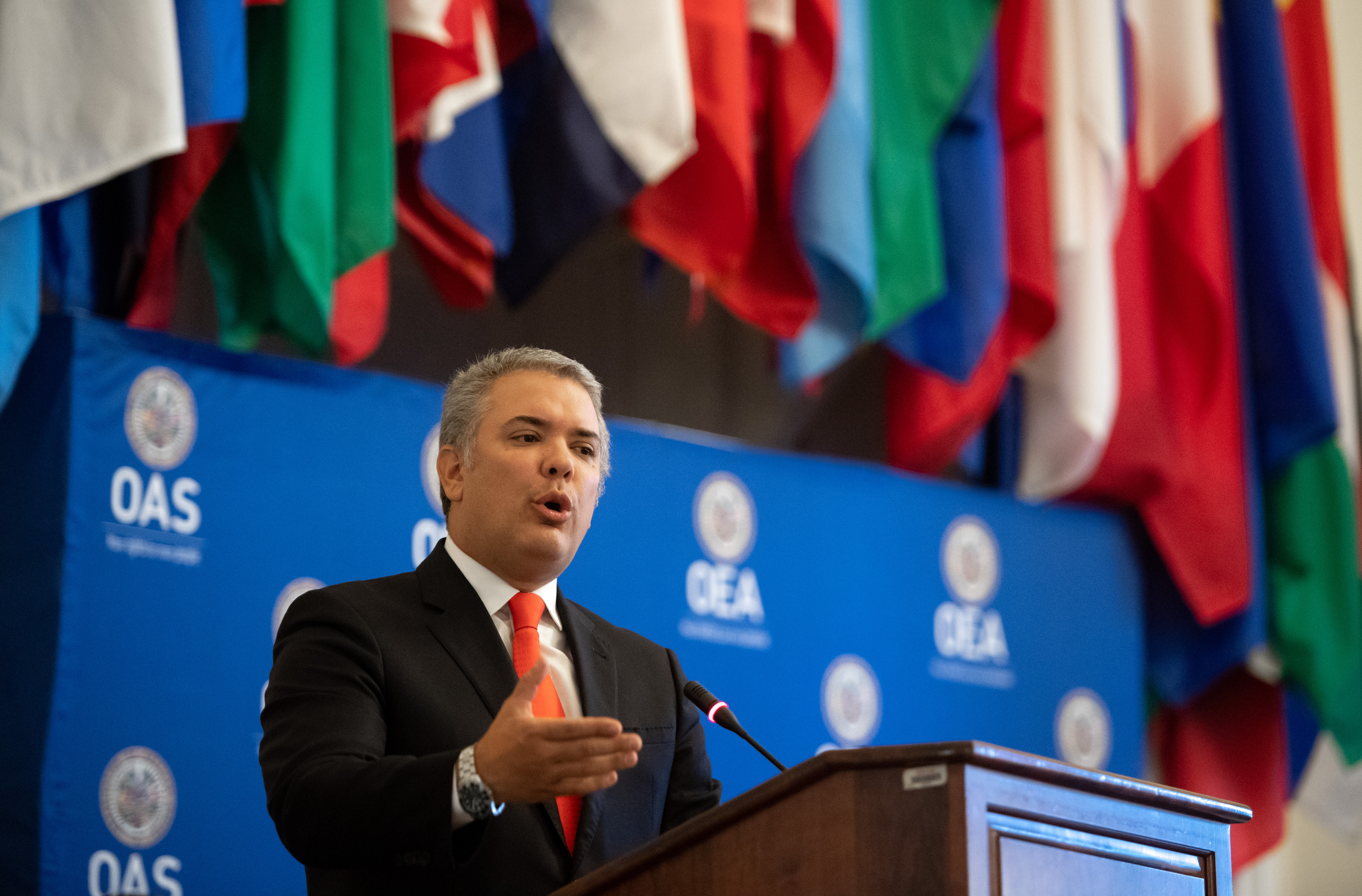 Duque en la OEA: Latinoamérica está viviendo la peor crisis humanitaria por culpa de la dictadura de Maduro
